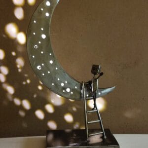 Lampe "Gravir les échelons"